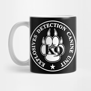 K9 Explosives Detection Canine Unit Mug